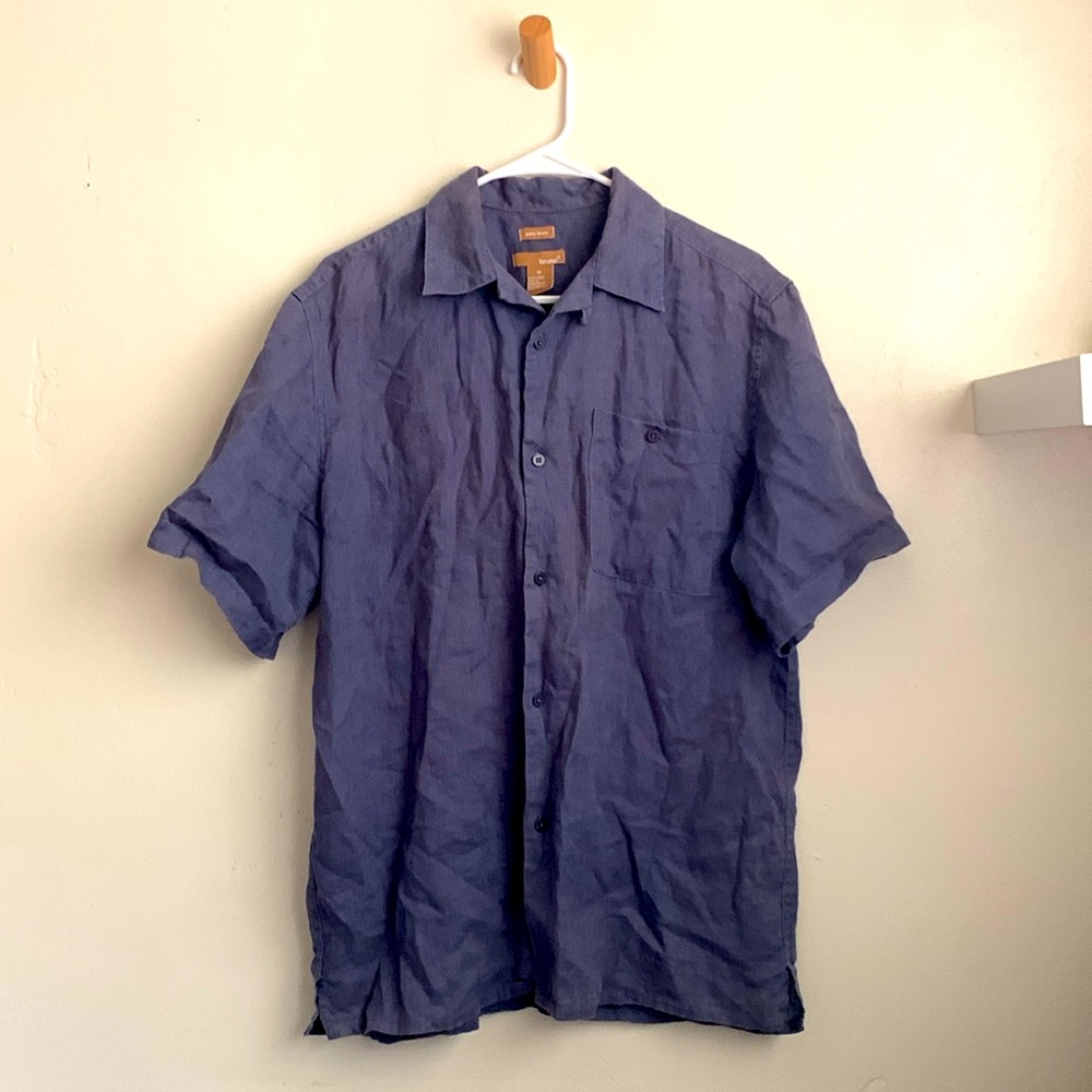 Bruno 100% linen Button Down Shirt